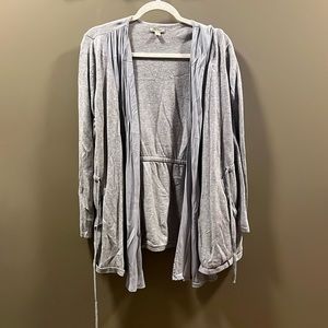 Lucky Brand, size small, oversized layering sweater. Gray.